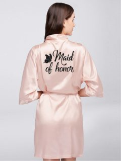 HALAT MAID OF HONOR BUTTERFLY