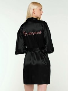HALAT NEGRU BRIDESMAID ROSE GOLD