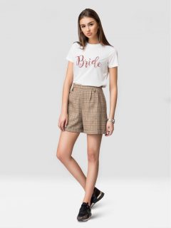 TRICOU BRIDE GLITTER ROSE GOLD 2