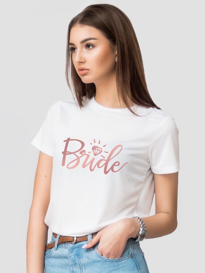 Tricou Mireasă Bride Diamond - Mireselor