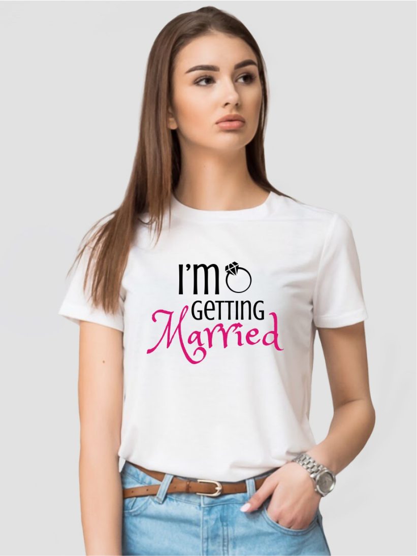 Tricou Mireasă I'm Getting Married