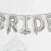 BALOANE BRIDE ARGINTIU 75 CM