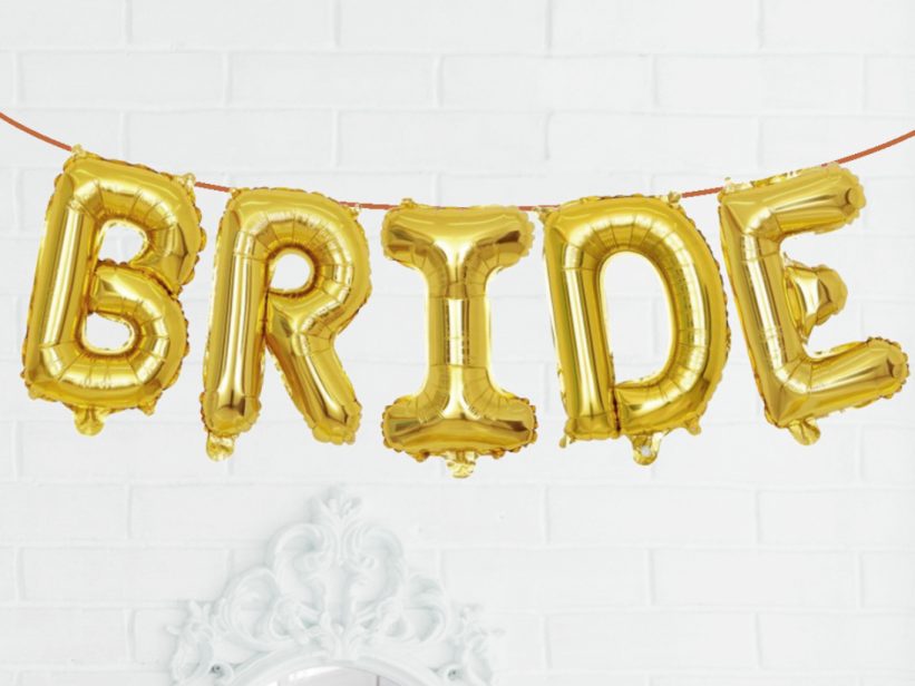 Baloane Bride Auriu 40 cm