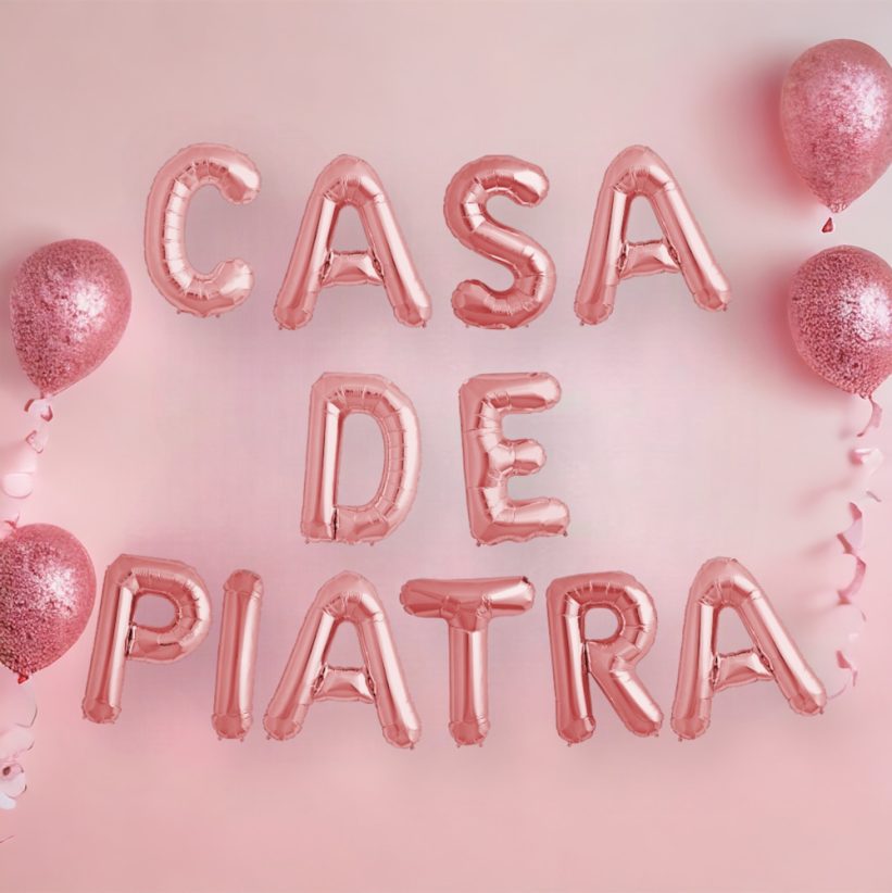 Baloane Casa de Piatra Rose Gold