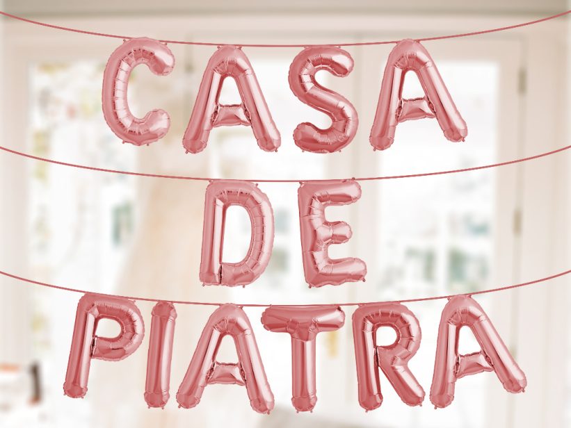 Baloane Casa de Piatra Rose Gold