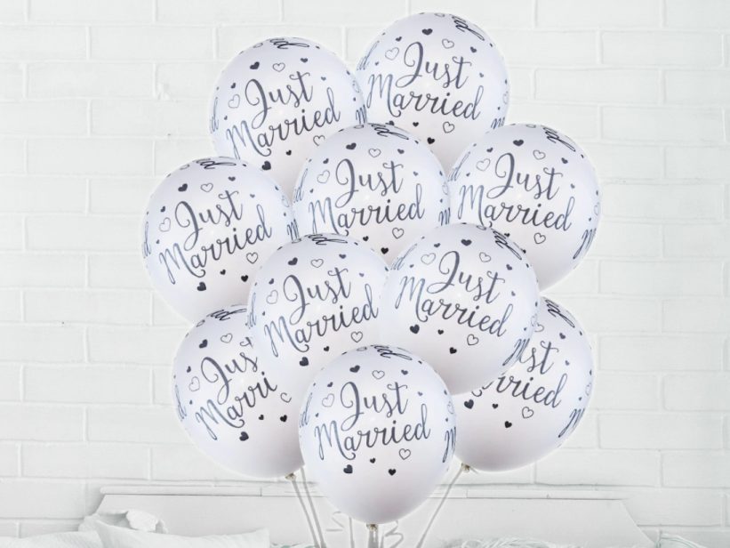 Set Baloane Just Married