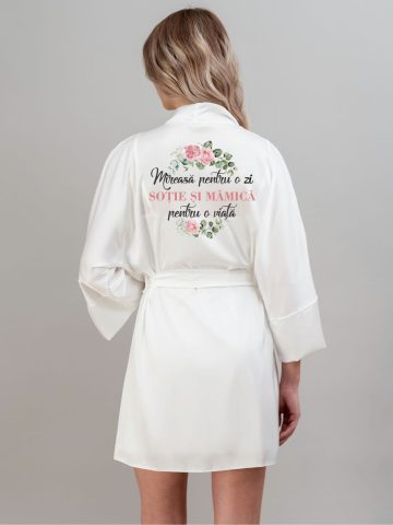 HALAT MIREASA PENTRU O ZI, SOTIE SI MAMICA PENTRU O VIATA VERA HALAT MIREASA PENTRU O ZI, SOTIE SI MAMICA PENTRU O VIATA VERA