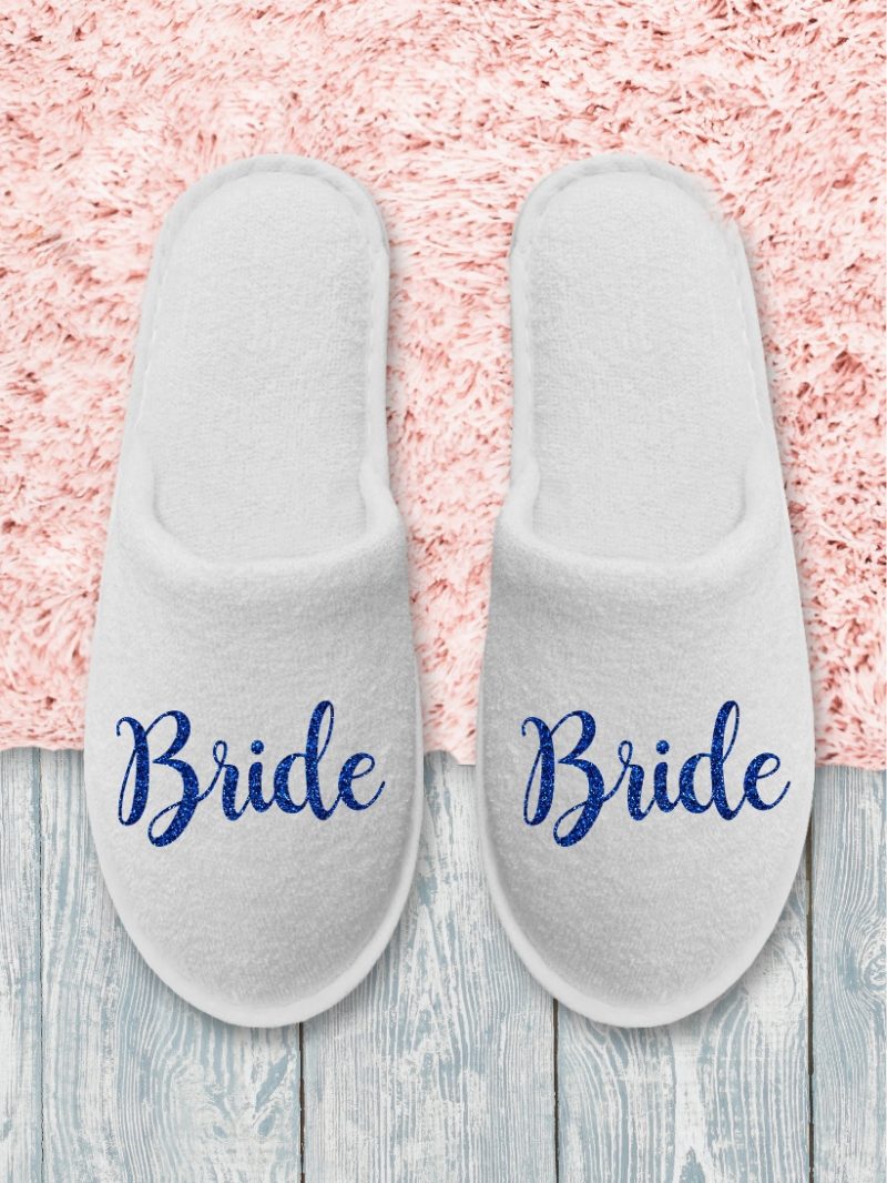 Papuci Bride Albastru