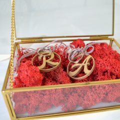 CASETA VERIGHETE STICLA SI LICHENI ROSII DREPTUNGHIULARA CE DUMNEZEU A UNIT 4