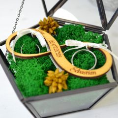 CASETA VERIGHETE STICLA METAL NEGRU INFINIT 4