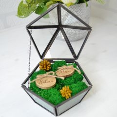 CASETA VERIGHETE STICLA METAL NEGRU SI LICHENI 4