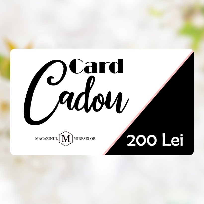 Card Cadou Fizic 200 Lei