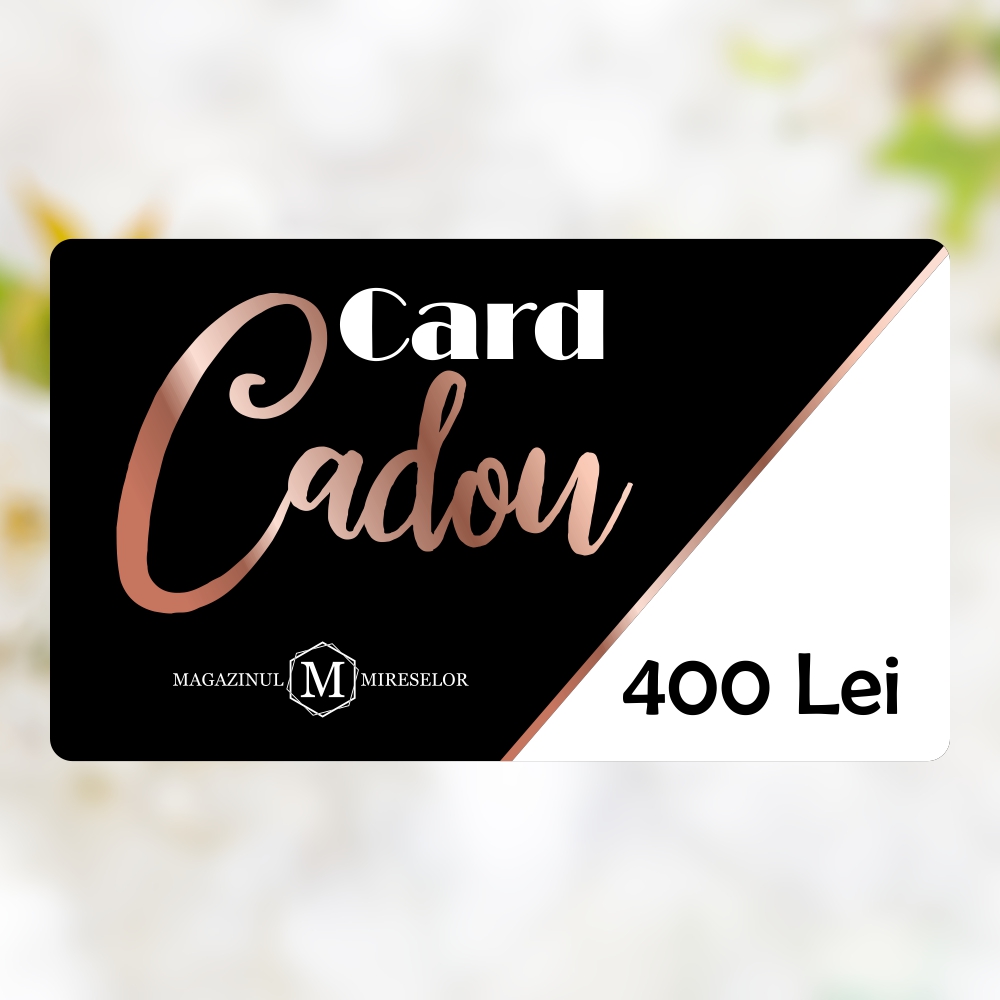 CARD CADOU 400 lei 1