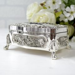 CASETA BIJUTERII METALICA LUCIOASA 2