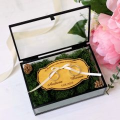 CUTIE VERIGHETE PERSONALIZATA CU NUME SI DATA 2