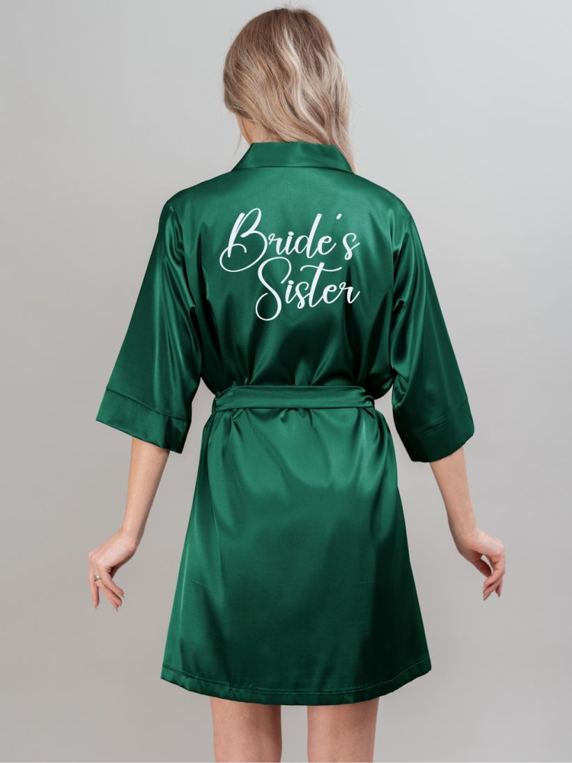 HALAT BRIDES SISTER VERDE SMARALD HALAT BRIDES SISTER VERDE SMARALD