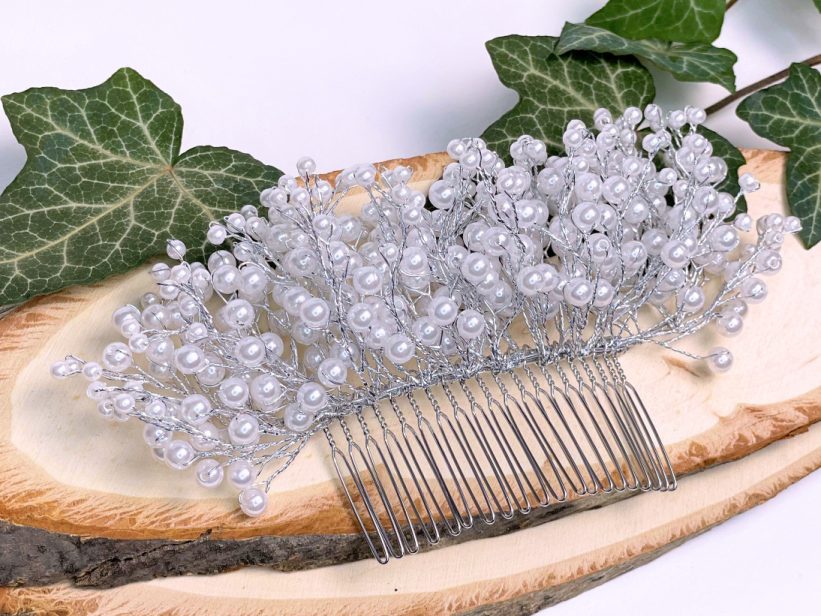 Accesoriu Mireasă Pearl Bouquet