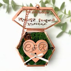 CASETA VERIGHETE ROSE GOLD FOREVER STARTS TODAY 2