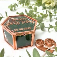 CASETA VERIGHETE ROSE GOLD FOREVER STARTS TODAY 5