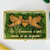Casetă Verighete Sticlă Love Birds Ver