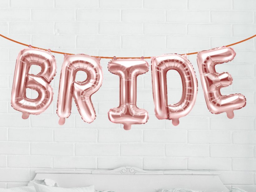 Baloane Bride Rose Gold 40 cm