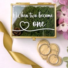 CASETA PENTRU VERIGHETE WHEN TWO BECOME ONE