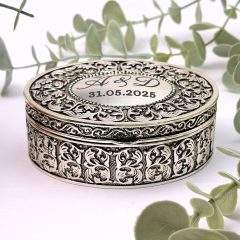 CUTIE CU INITIALE SI DATA PENTRU VERIGHETE