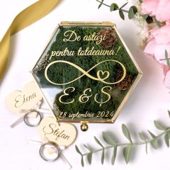 CASETA HEXAGONALA CU LICHENI DE ASTAZI PENTRU TOTDEAUNA