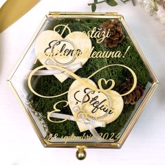 CASETA HEXAGONALA CU LICHENI DE ASTAZI PENTRU TOTDEAUNA
