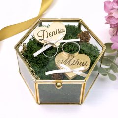 CASETA VERIGHETE HEXAGON JUST LOVE