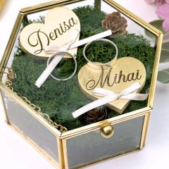 CASETA VERIGHETE HEXAGON JUST LOVE