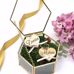 CASETA VERIGHETE HEXAGON JUST LOVE