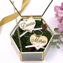 CASETA VERIGHETE HEXAGON JUST LOVE