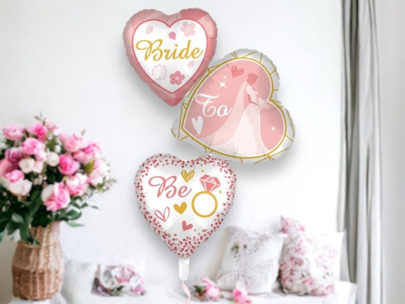 Balon Bride To Be Triple Hearts