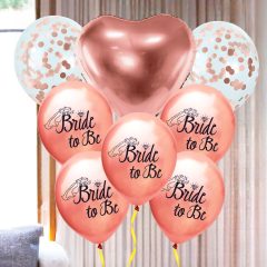 BALOANE PETRECERE BRIDE TO BE ROSE GOLD