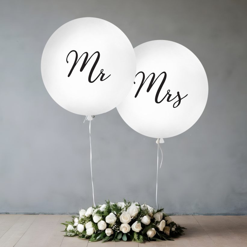 Baloane Jumbo Mr & Mrs