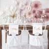DECORATIUNI SCAUN BRIDE GROOM ALB AURIU