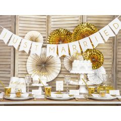 GHIRLANDA JUST MARRIED ALBA CU AURIU