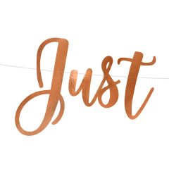 GHIRLANDA JUST MARRIED ROSE GOLD