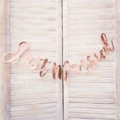 GHIRLANDA JUST MARRIED ROSE GOLD GHIRLANDA JUST MARRIED ROSE GOLD