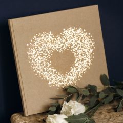GUEST BOOK NUNTA NATURE GOLD