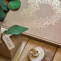 GUEST BOOK NUNTA NATURE GOLD