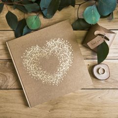 GUEST BOOK NUNTA NATURE GOLD