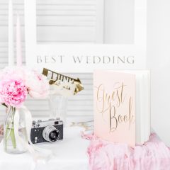 GUEST BOOK NUNTA POWDER PINK