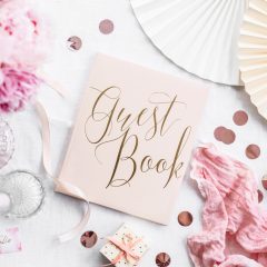 GUEST BOOK NUNTA POWDER PINK