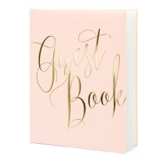 GUEST BOOK NUNTA POWDER PINK