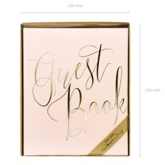 GUEST BOOK NUNTA POWDER PINK