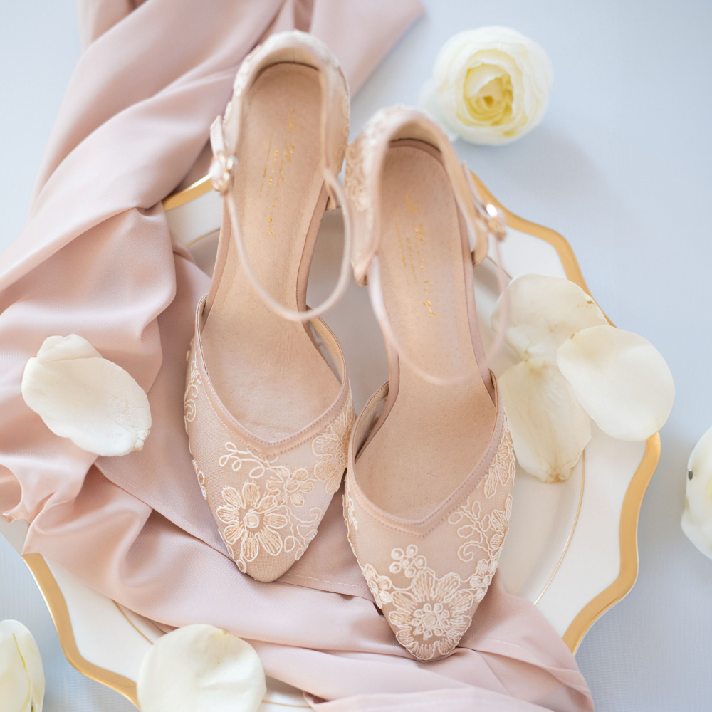 Pantofi de Nuntă Marisol Nude