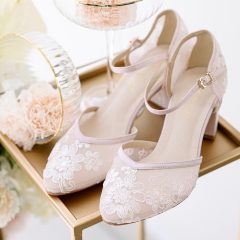 PANTOFI DE MIREASA MARISOL BLUSH