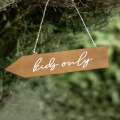 PLACUTA LEMN INDICATOR ZONA COPIILOR PLACUTA LEMN INDICATOR ZONA COPIILOR